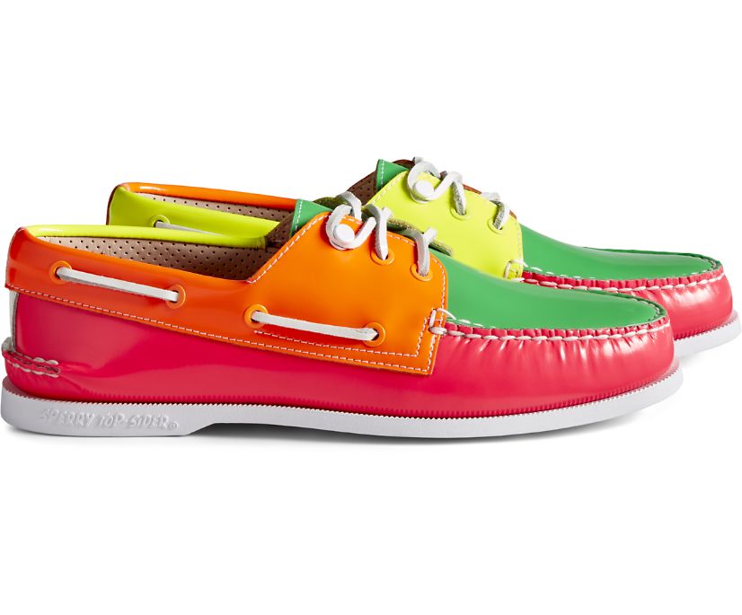 Sperry Cloud Authentic Original 3-Eye Boat Shoes - Men's Boat Shoes - Multicolor [EB0693174] Sperry